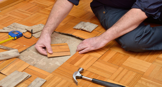 hardwood floor repairs
